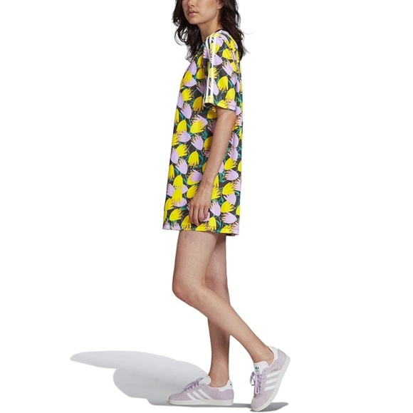 Adidas Originals Bellista Tee Dress - Picture 14 of 15